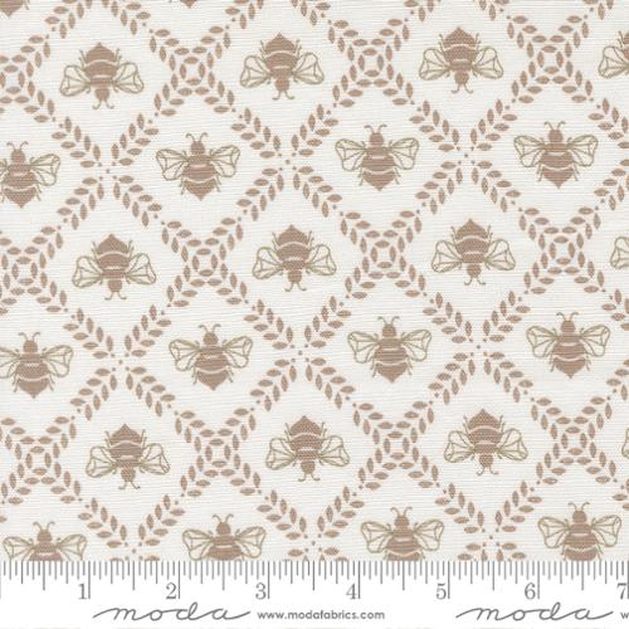 Moda Sun Drenched Canvas - Cloud Stone