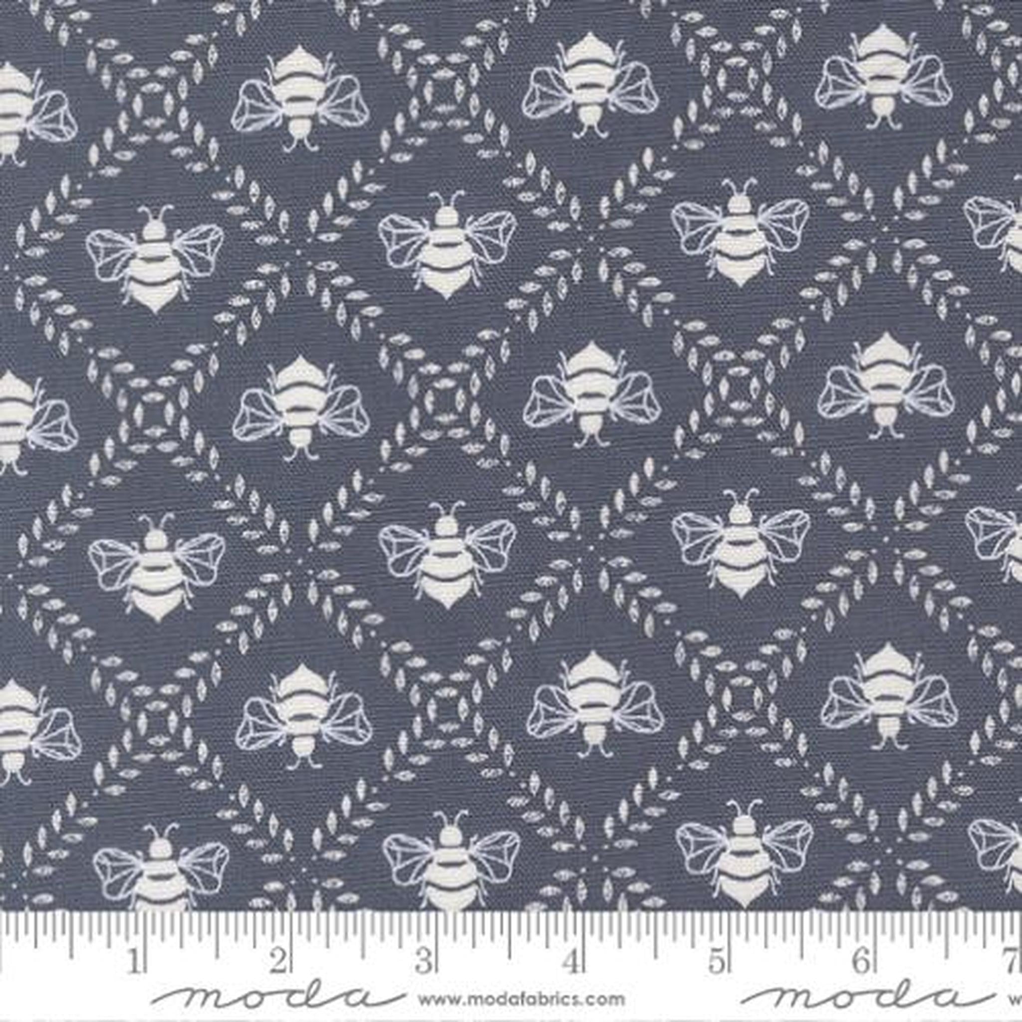 Moda Sun Drenched Canvas - Indigo