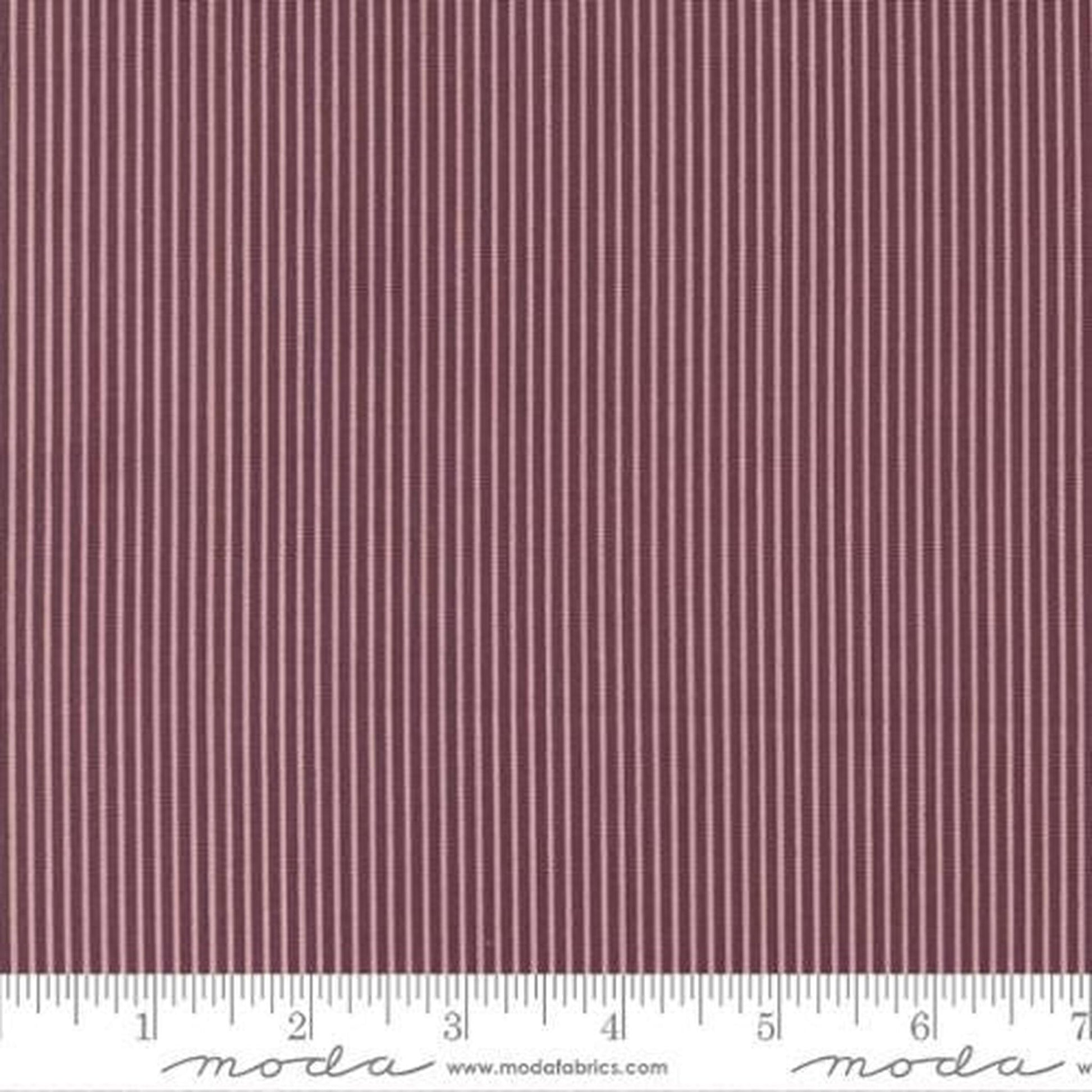 Moda Sunnyside Stripes Mulberry