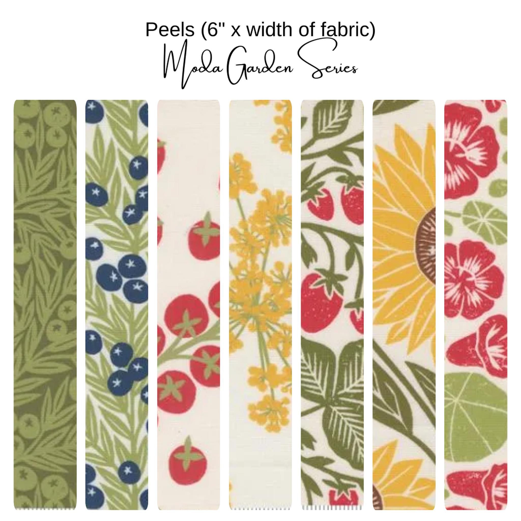 6" Apple Peel (7) - Moda Garden Series