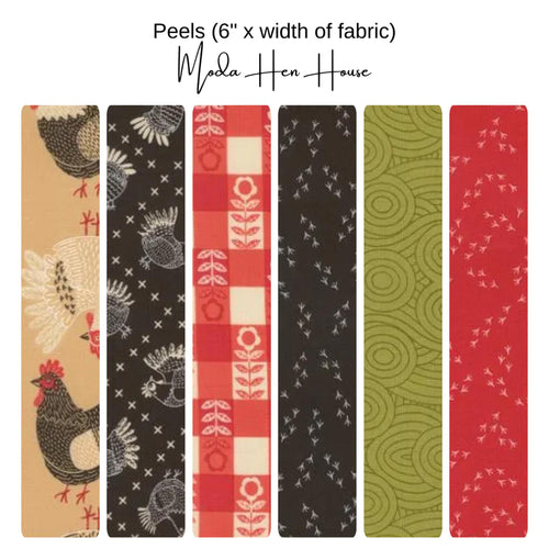 6" Apple Peel (6) - Moda Hen House