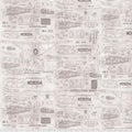 Monochrome by Tim Holtz - Airplanes - Parchment