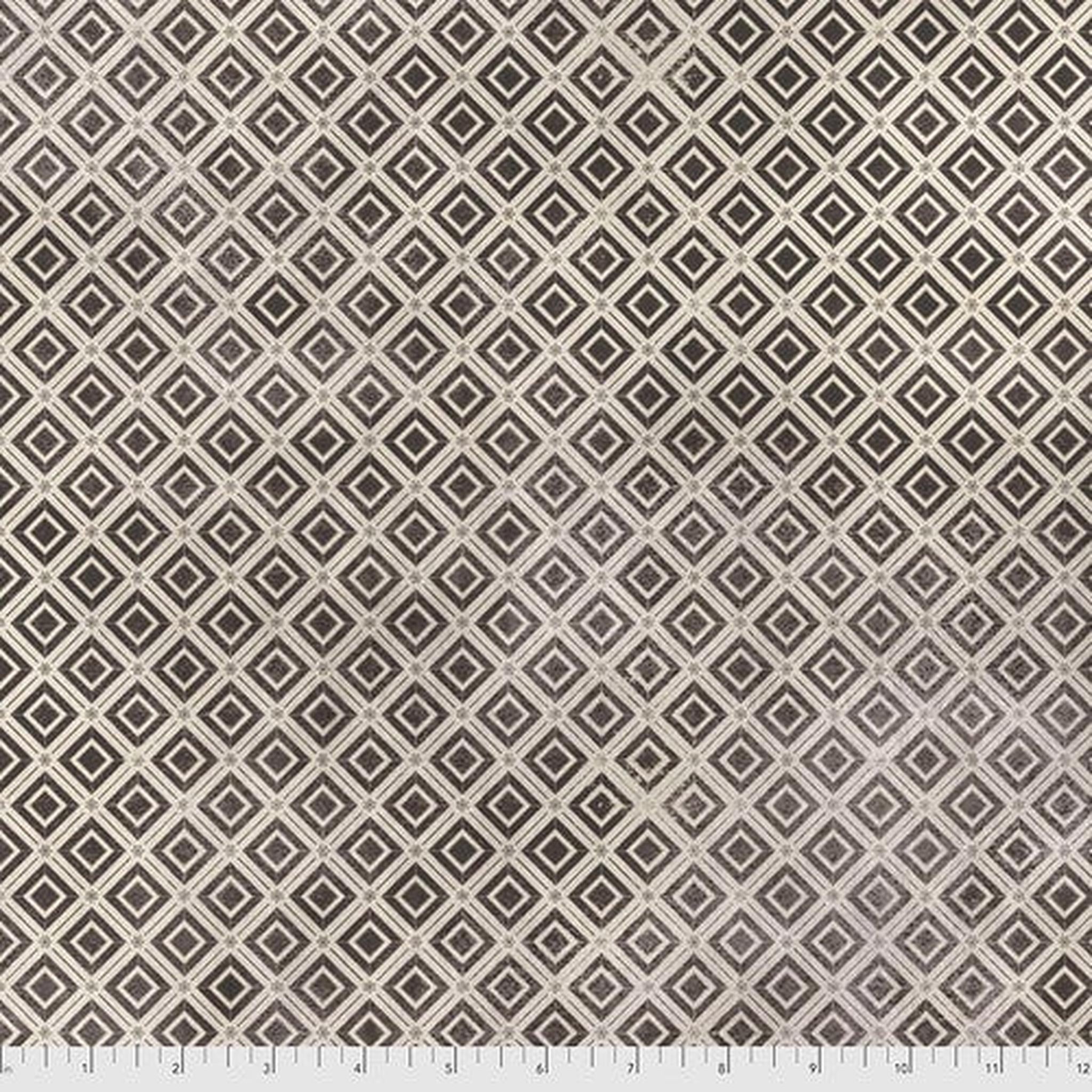 Monochrome by Tim Holtz - Diamonds Charcoal