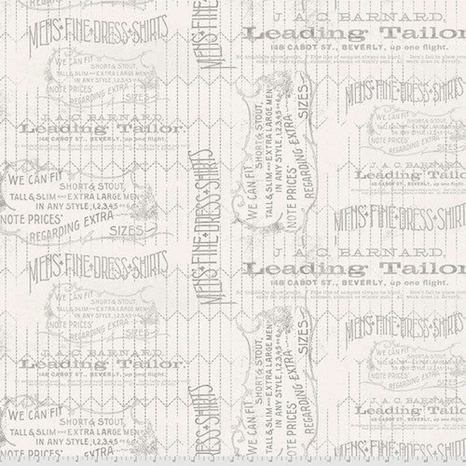 Monochrome by Tim Holtz - Tailored Linen