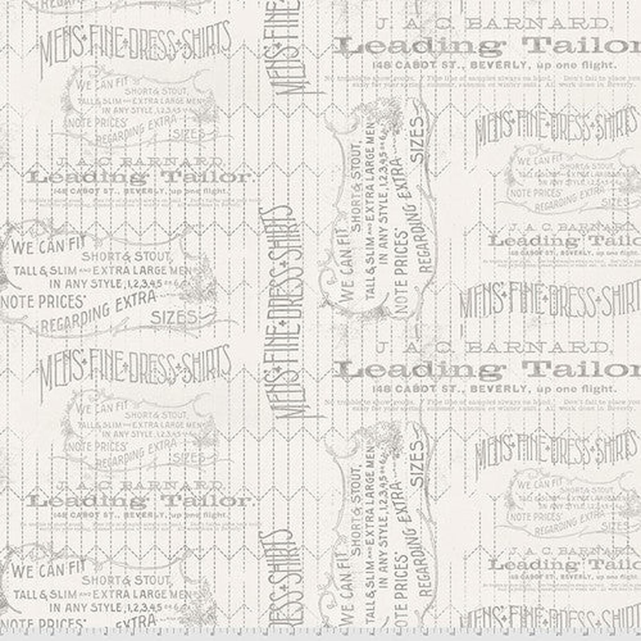 Monochrome by Tim Holtz - Tailored Linen