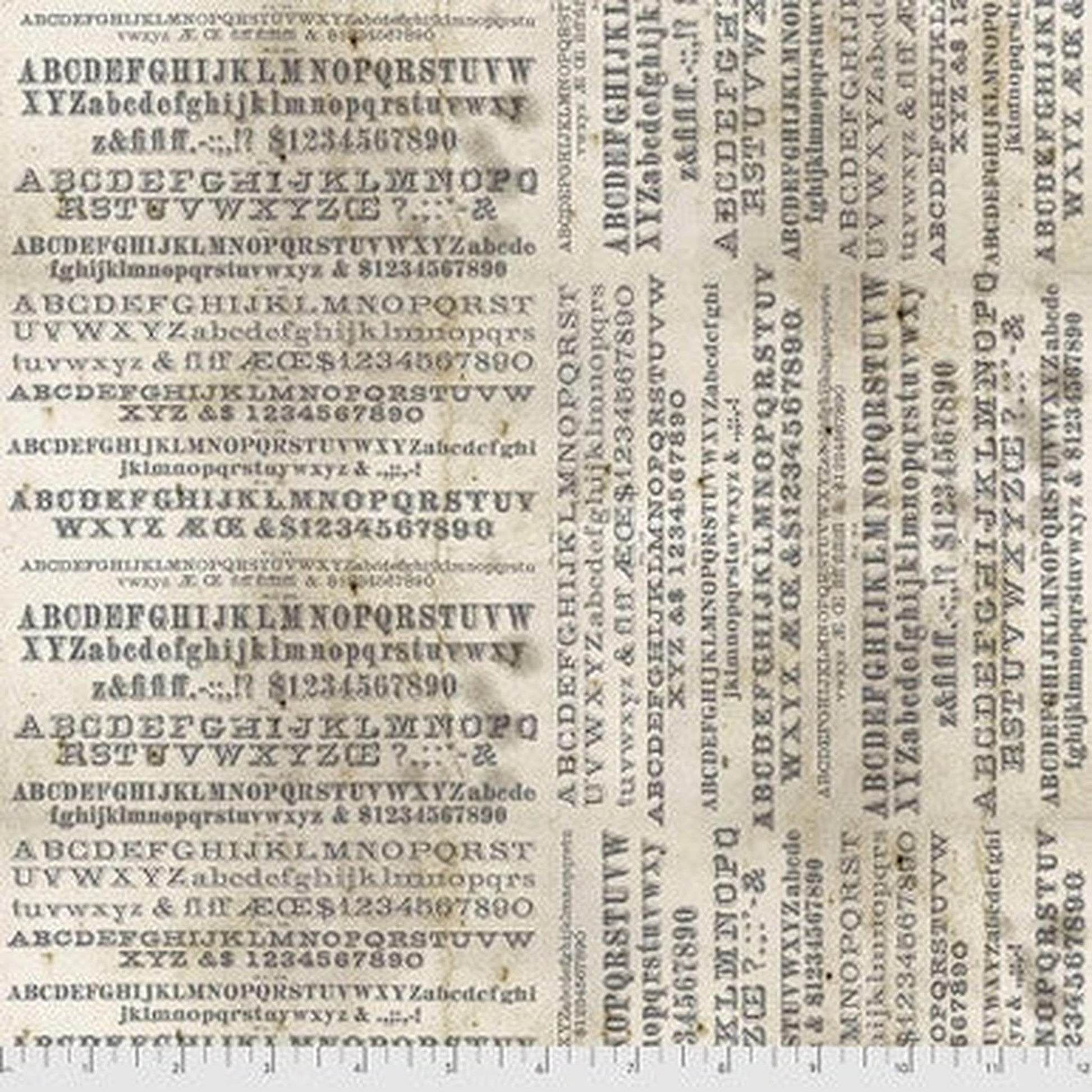 Monochrome by Tim Holtz - Typography