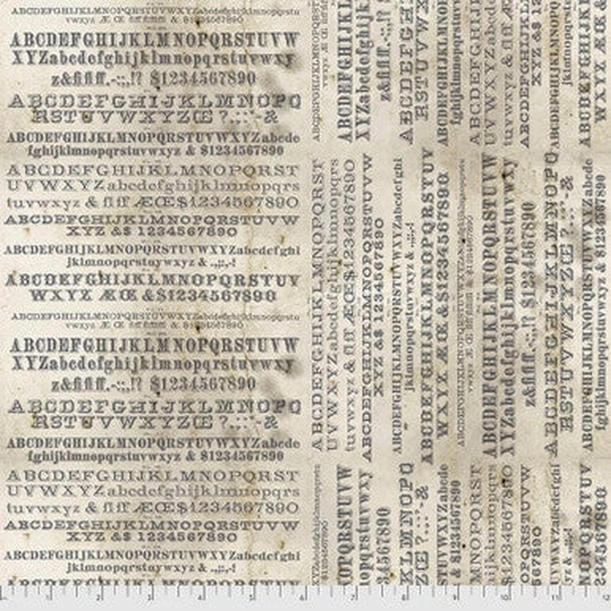 Monochrome by Tim Holtz - Typography