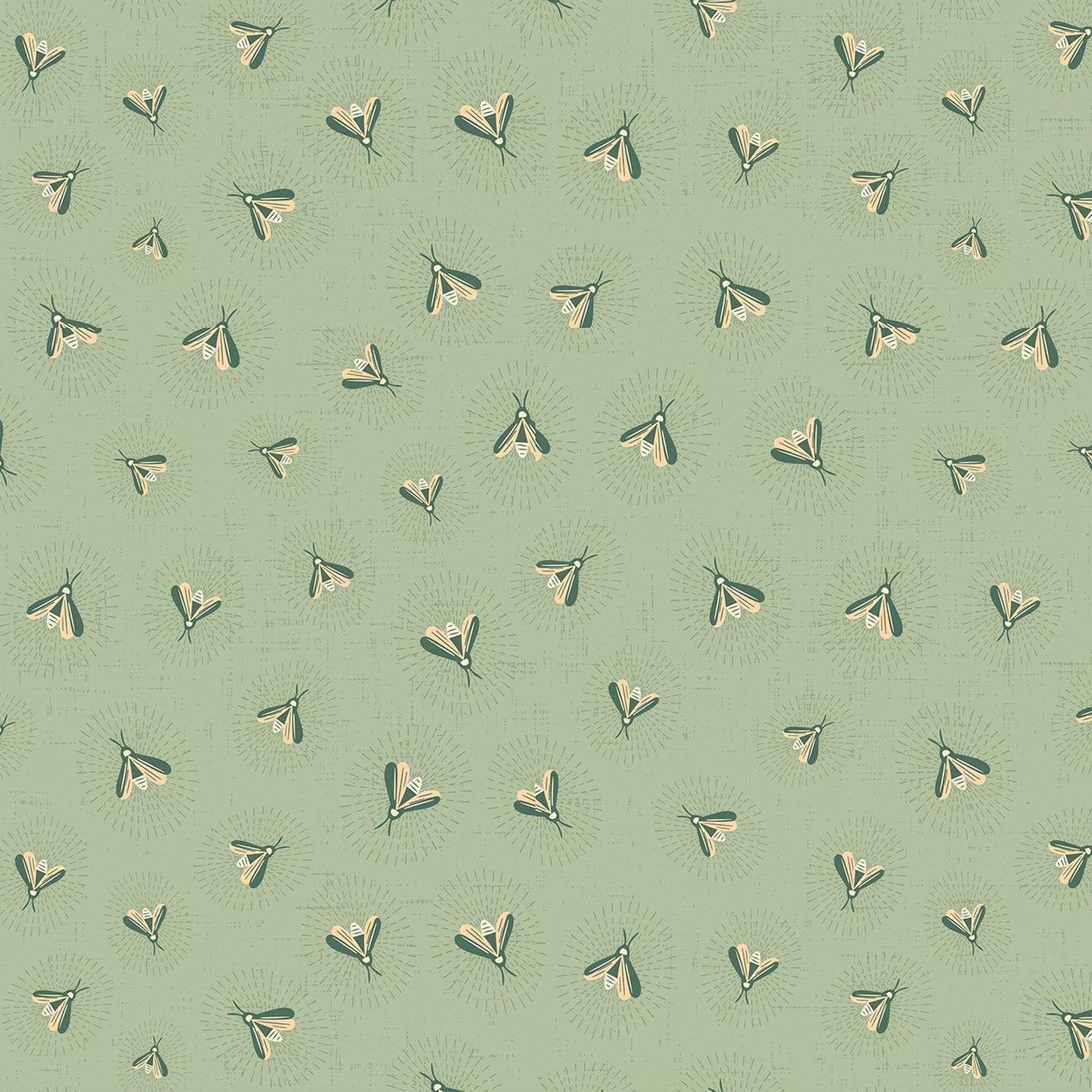 Moonbeam Dreams by Poppie Cotton - Mint Fireflies