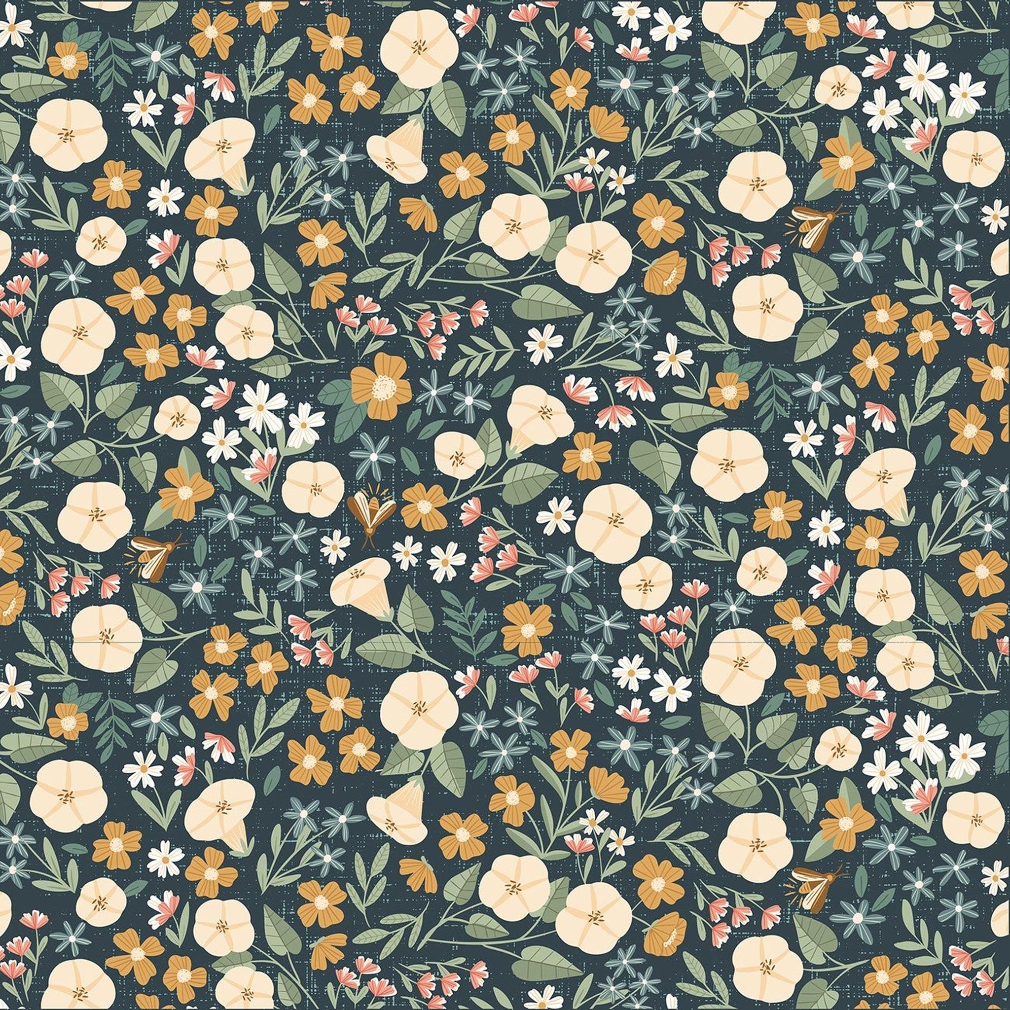 Moonbeam Dreams by Poppie Cotton - Night Moon Garden