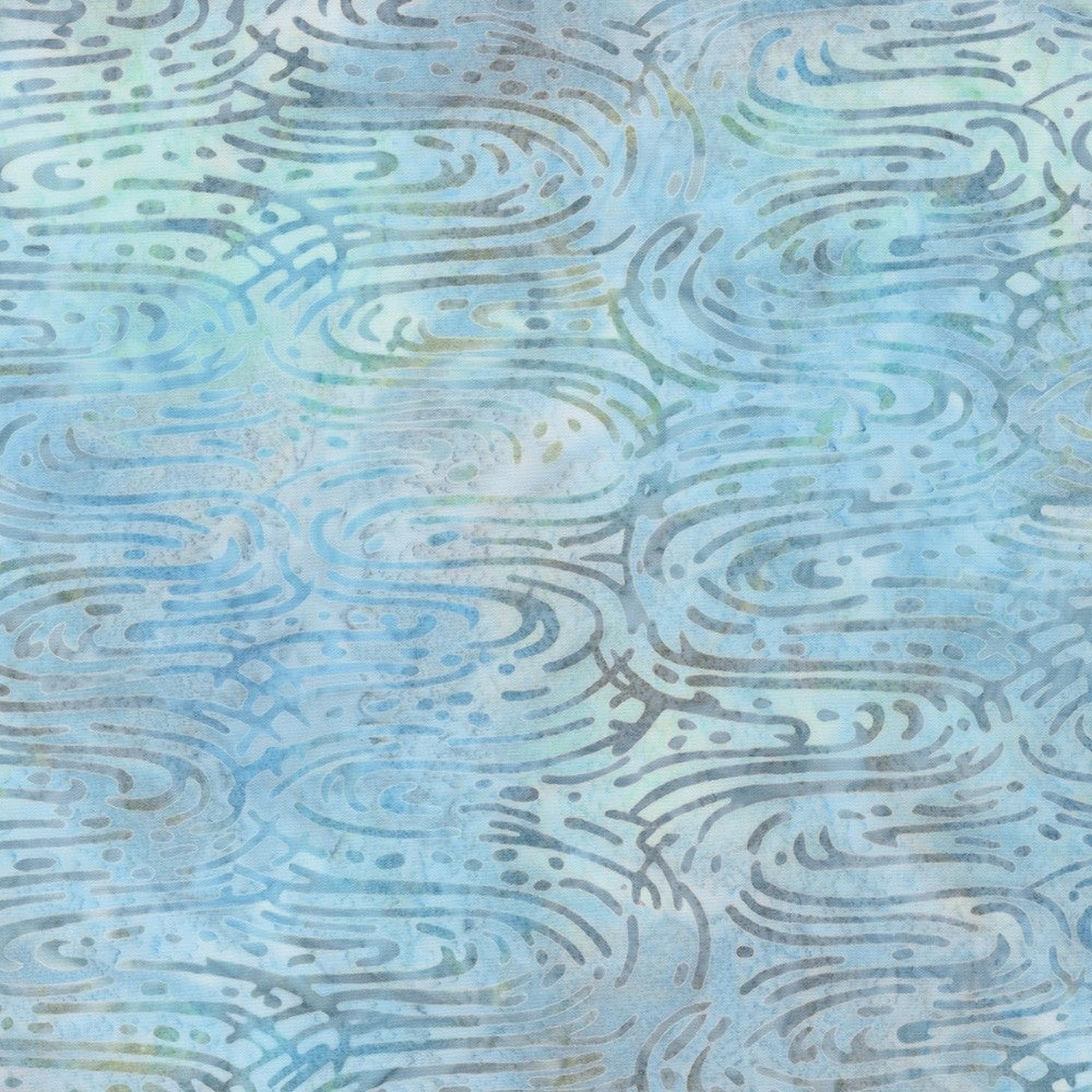 Morning Mist Batik - Water - Sea Mist
