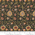 Morris Manor by Barbara Brackman - Evenlode Florals: Ebony