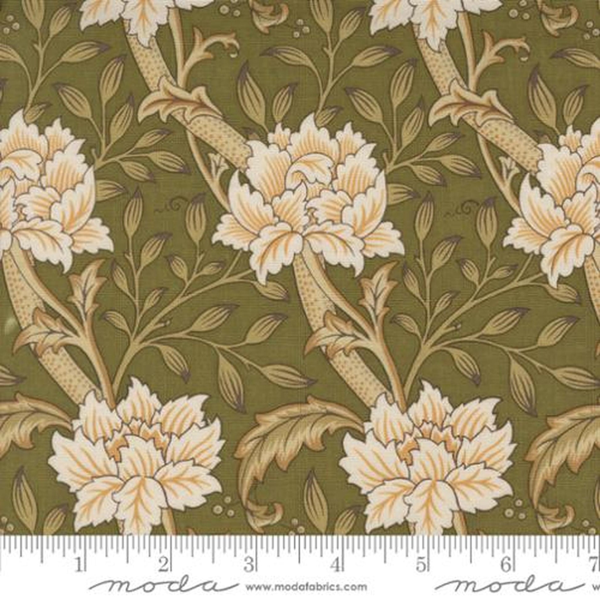 Morris Manor by Barbara Brackman - Hammersmith Florals: Sage