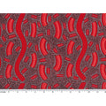 M&S Textiles - Mulga Seeds Dark Red