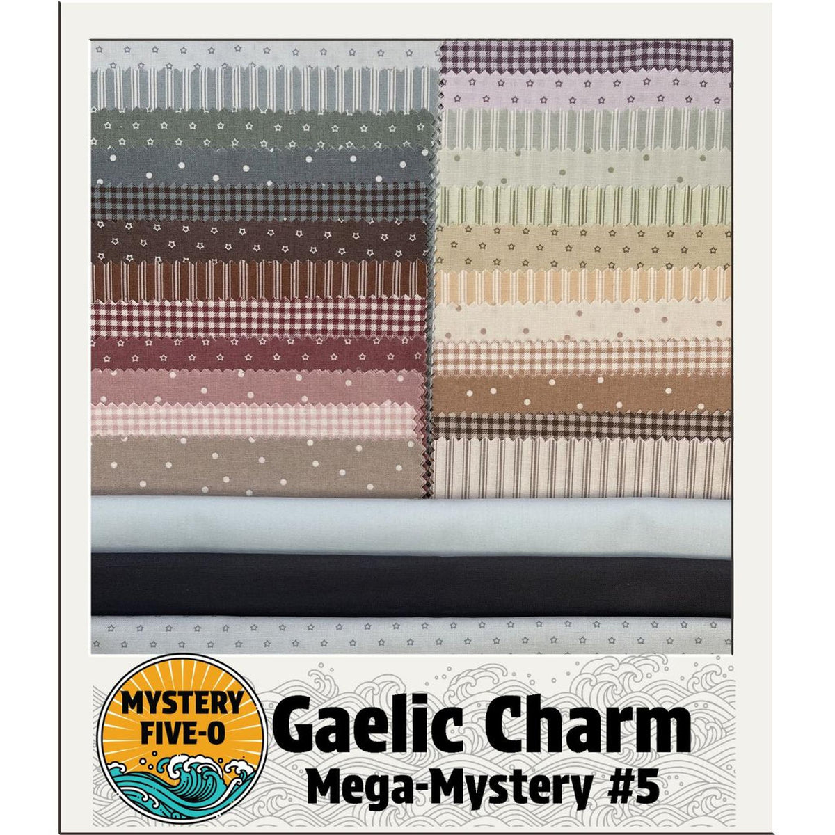 Mystery Five-0 - Quilt Kit - Gaelic Charm Nest