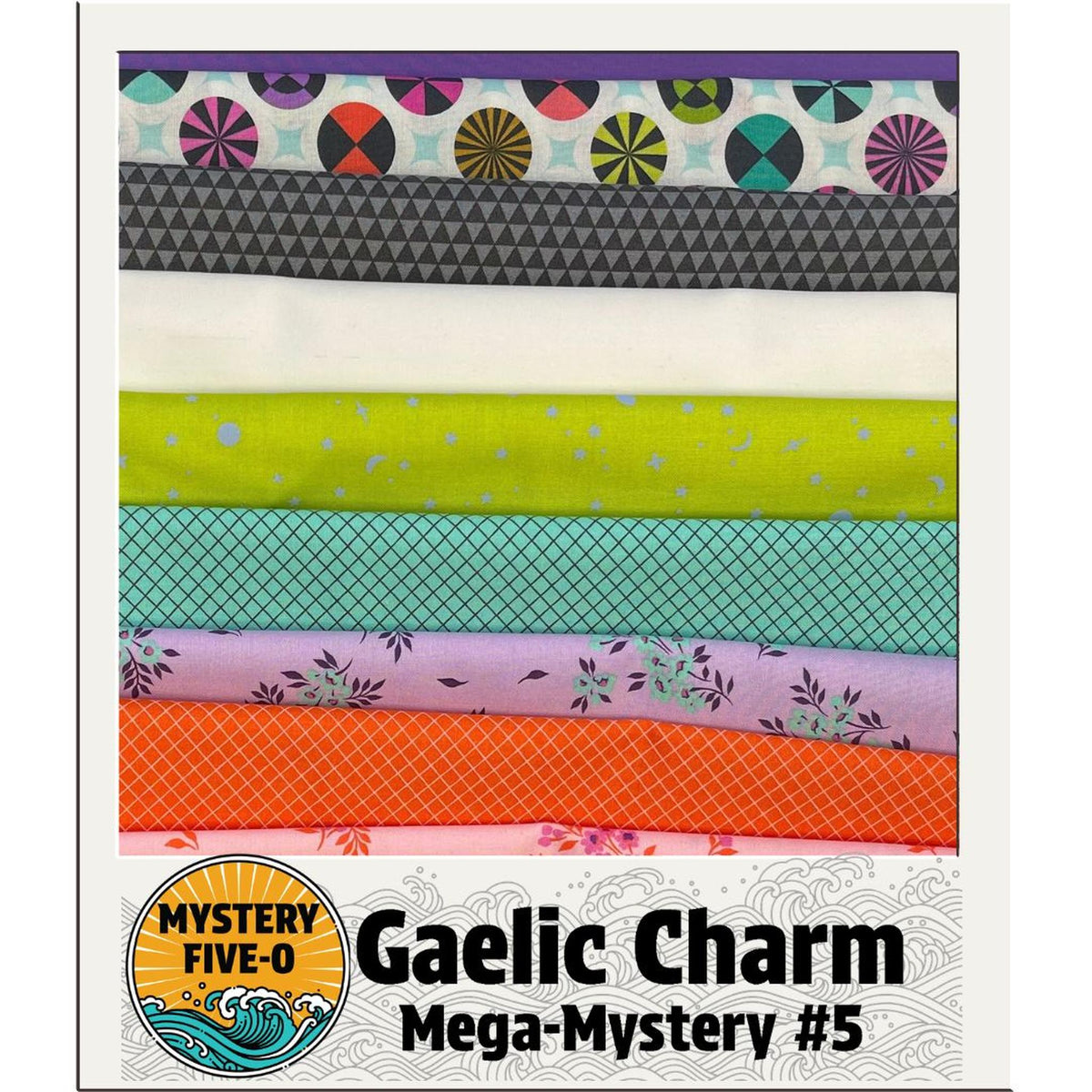 Mystery Five-0 - Quilt Kit - Gaelic Charm Tula Prince Charming