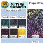 Mystery Five-0 - Surf's Up - Kit - Purple Batik