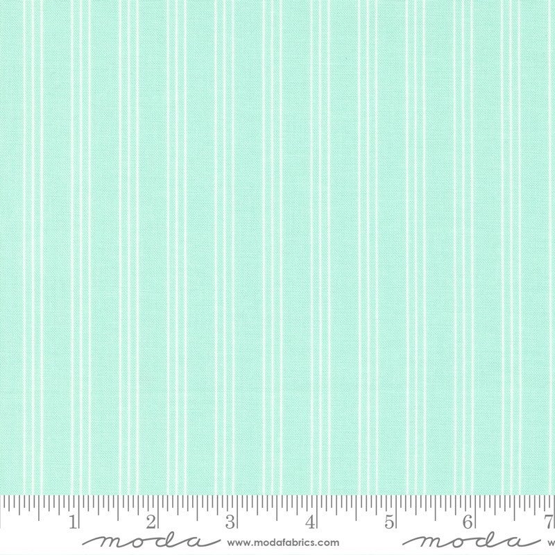 Lighthearted by Camille Roskelley Stripe Aqua