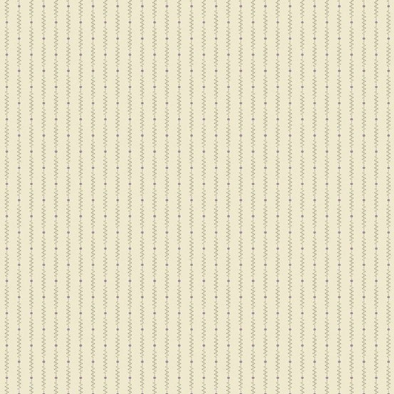 Andover Jewelbox Dot Zipper - Ivory