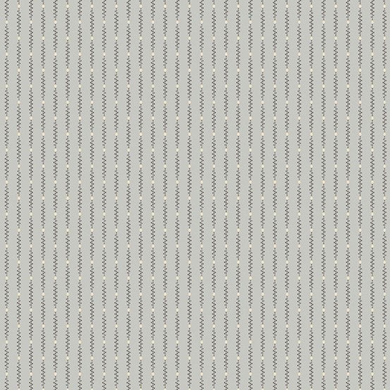 Andover Jewelbox Dot Zipper - Silver