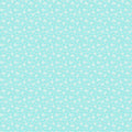 Nana Mae 7 by Henry Glass - Small Flowers - Aqua