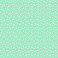 Nana Mae 7 by Henry Glass - Small Flowers - Green