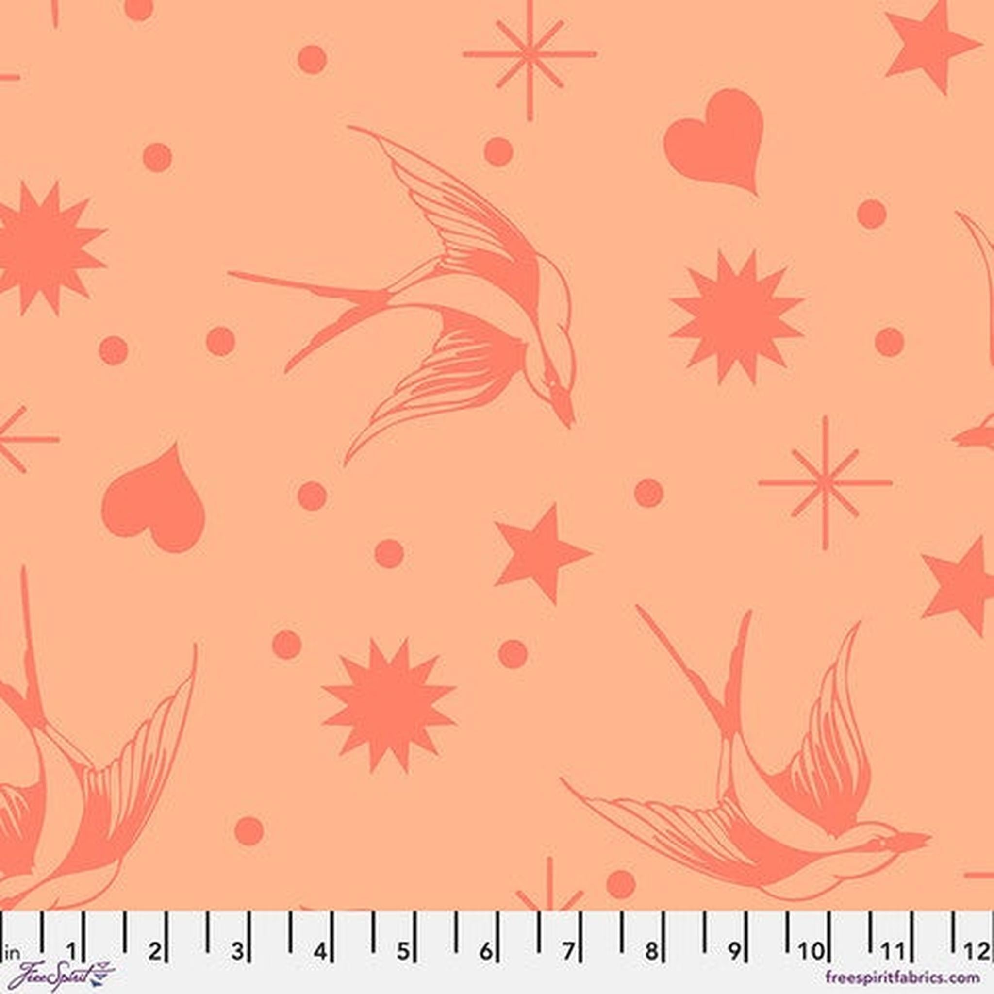 Neon True Colors by Tula Pink - Neon Fairy Flakes - Lunar