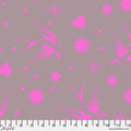 Neon True Colors by Tula Pink - Neon Fairy Flakes - Mystic