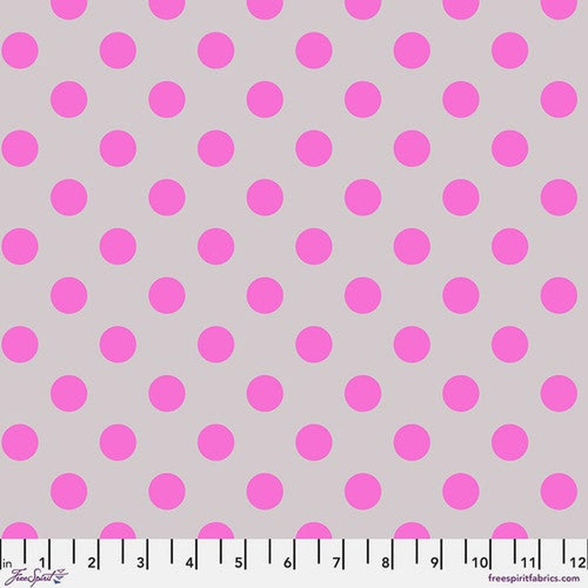 Neon True Colors by Tula Pink - Neon Pom Pom - Mystic