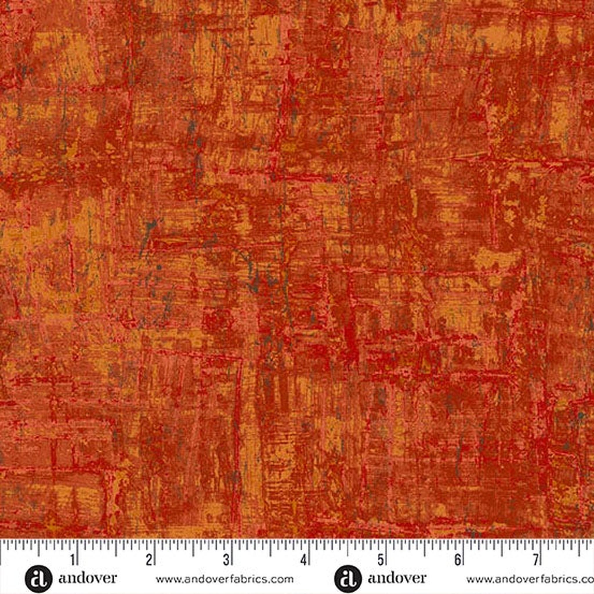 Nitty Gritty by Jordan Fabrics - Orange