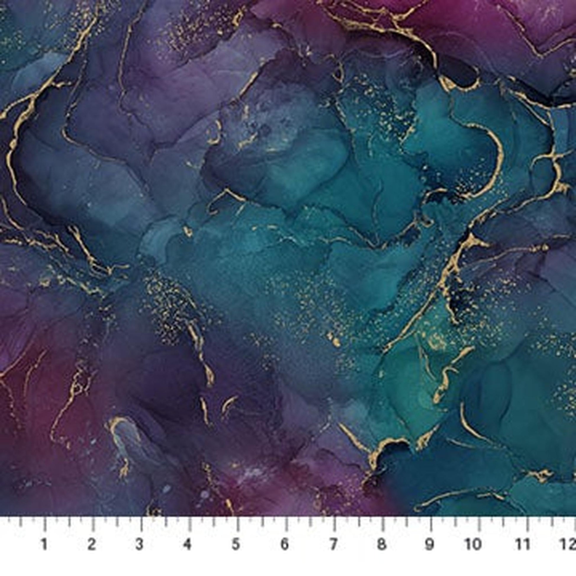 Northcott Midas Wideback - Multi Texture: Jewels