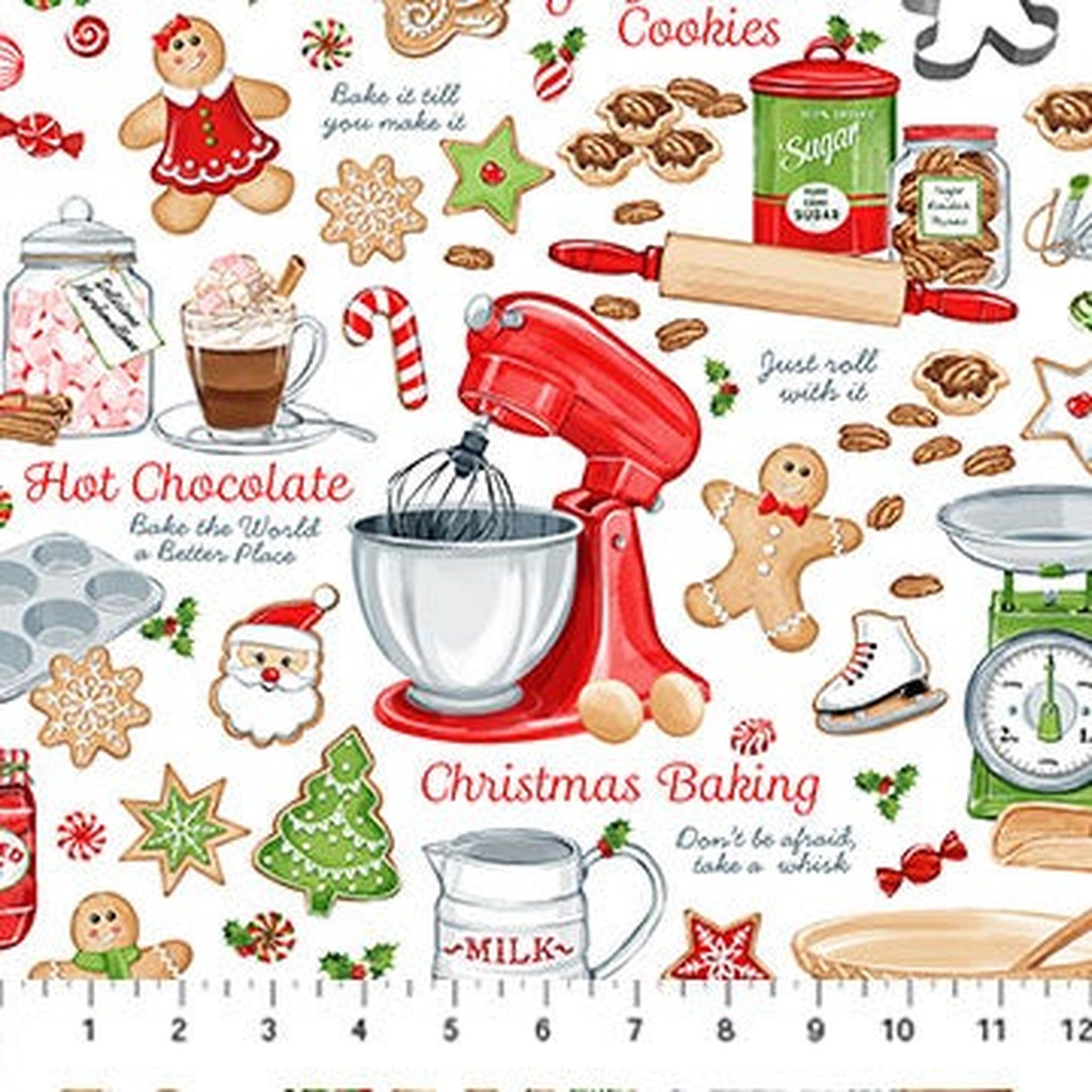 Northcott Sugar Coated by Deborah Edwards - Baking Cookies