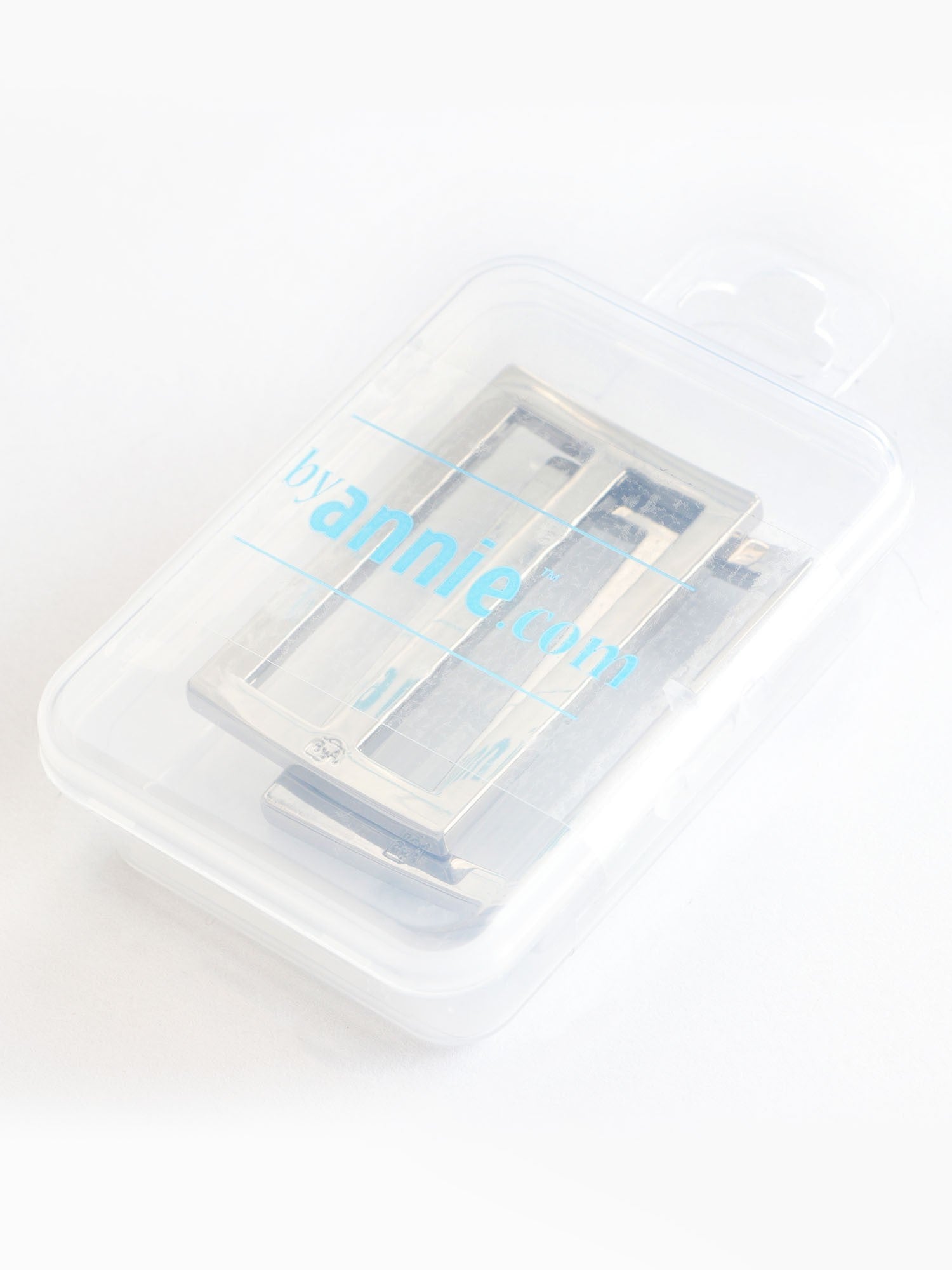 Hardware: Widemouth Rectangular Slider 1 1/2" Slider (2) - Nickel Finish