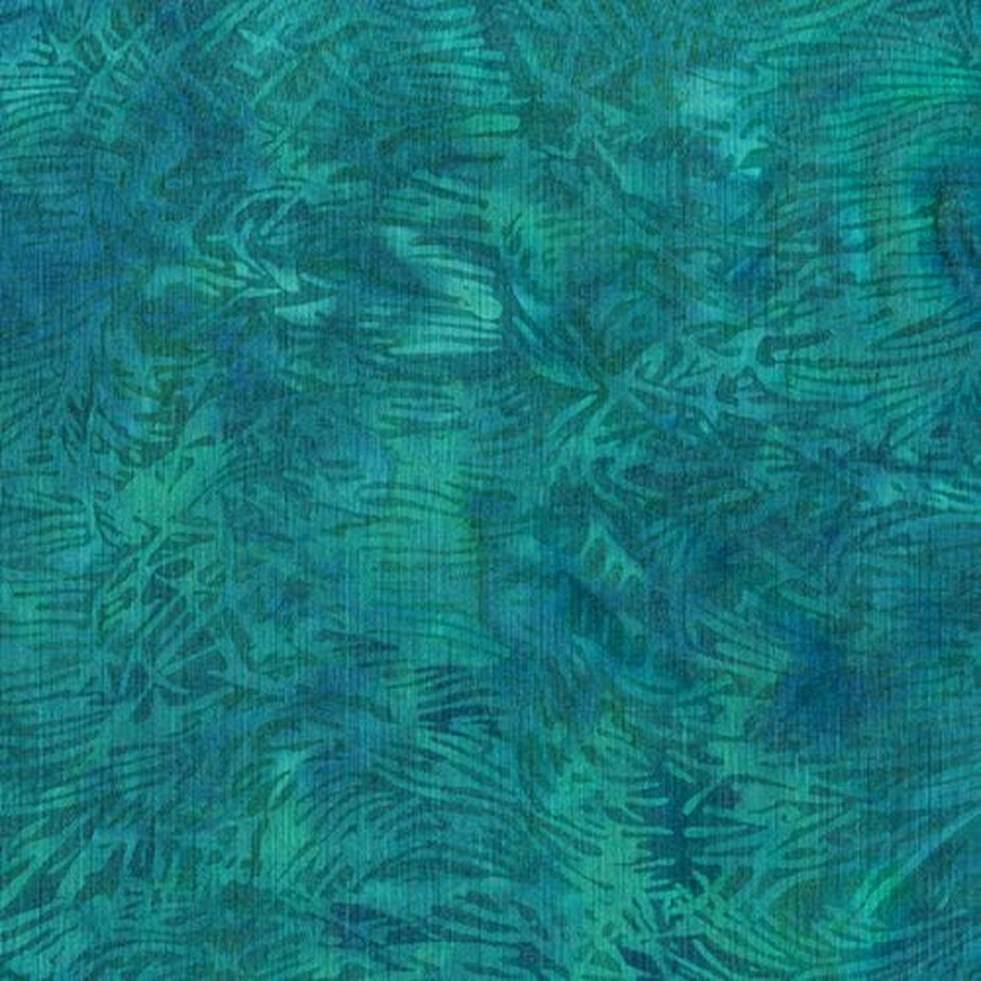 Oasis by Kathy Engle - Grass: Teal