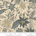 Old World Yuletide Poinsettia Metallic Eggshell