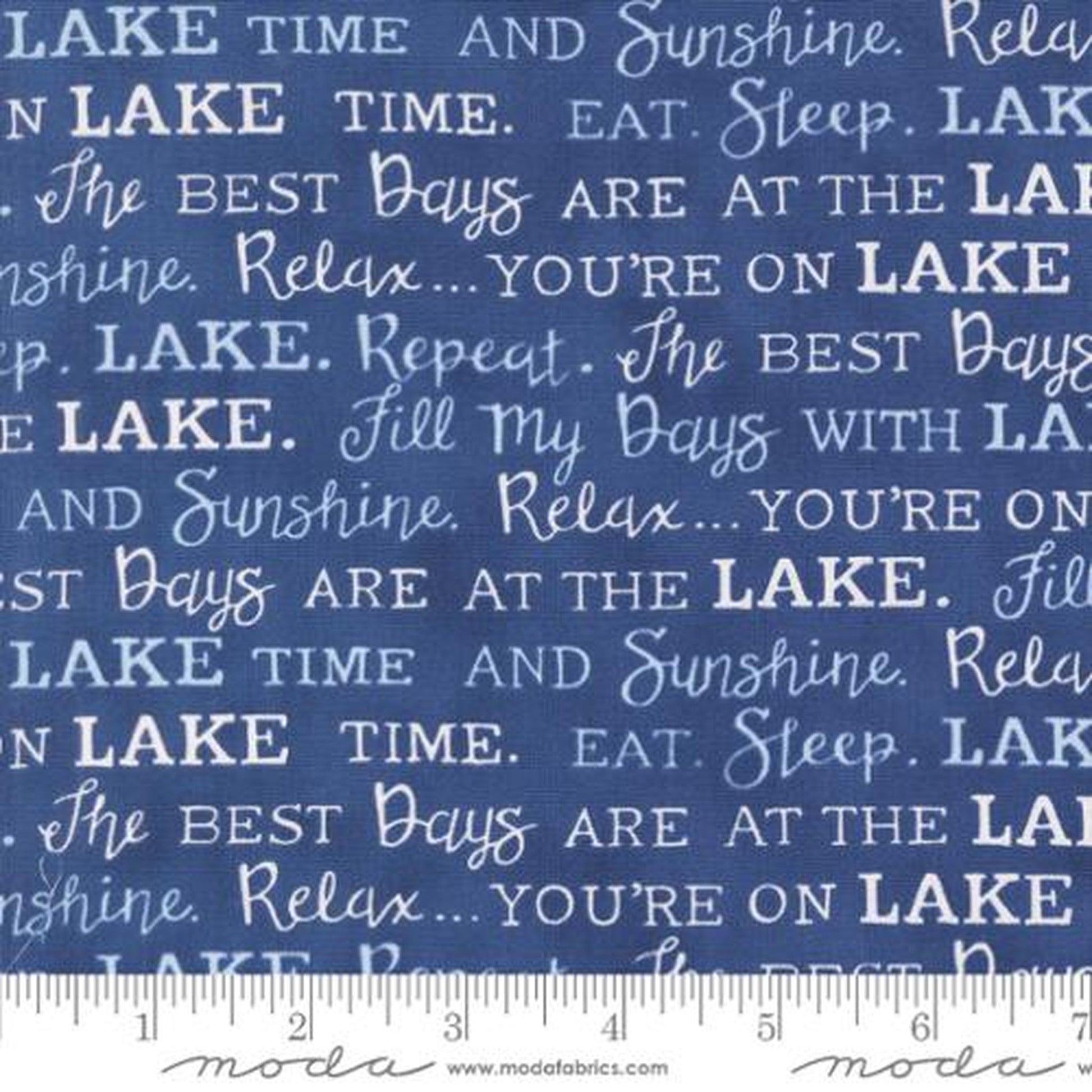 On Lake Time by Deb Strain - Lake Words: Deep Water