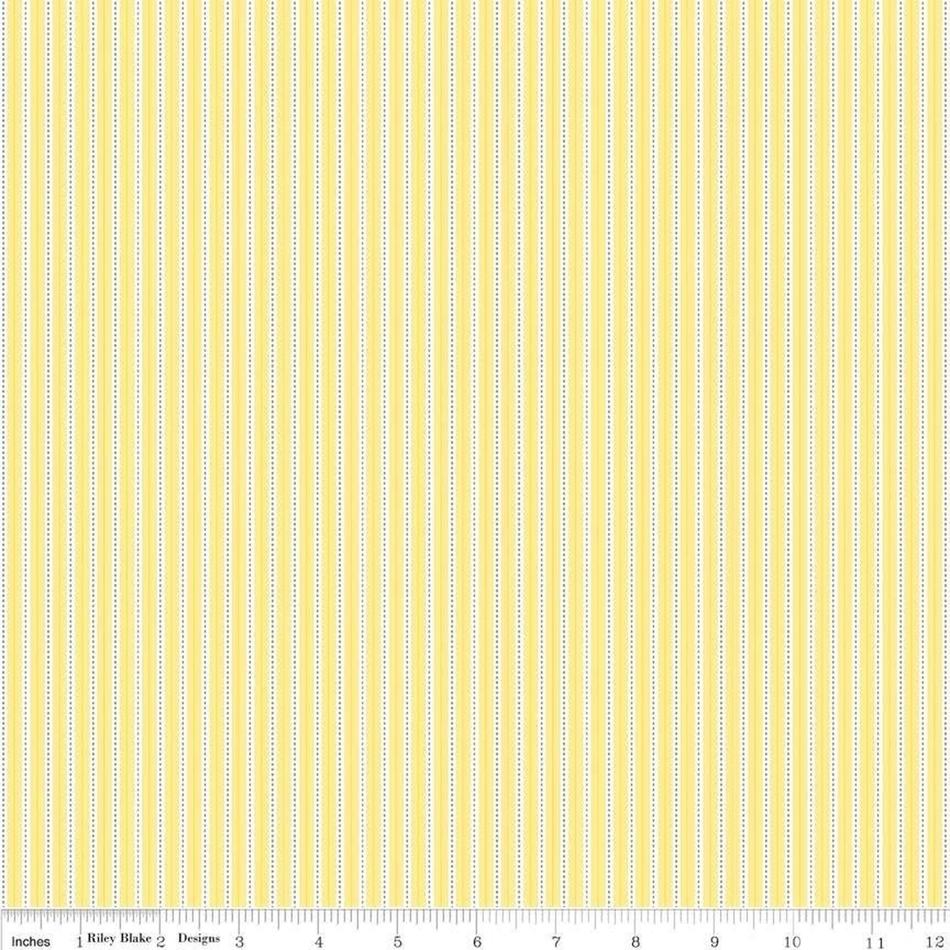 Orchard by Riley Blake - Stripes Lemon