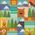 Outdoors Quilt Kit by Elizabeth Hartman - Small - 40" x 40"