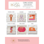 Liza Taylor Handmade Sewing Notions Quilt Blocks Pattern