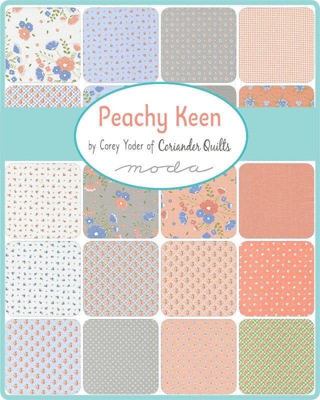 Peachy Keen by Corey Yoder Charm Pack (42)