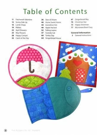 Book:  Pot Holders for All Seasons