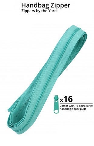 By Annie 4YD Zippers by the Yard - Turquoise