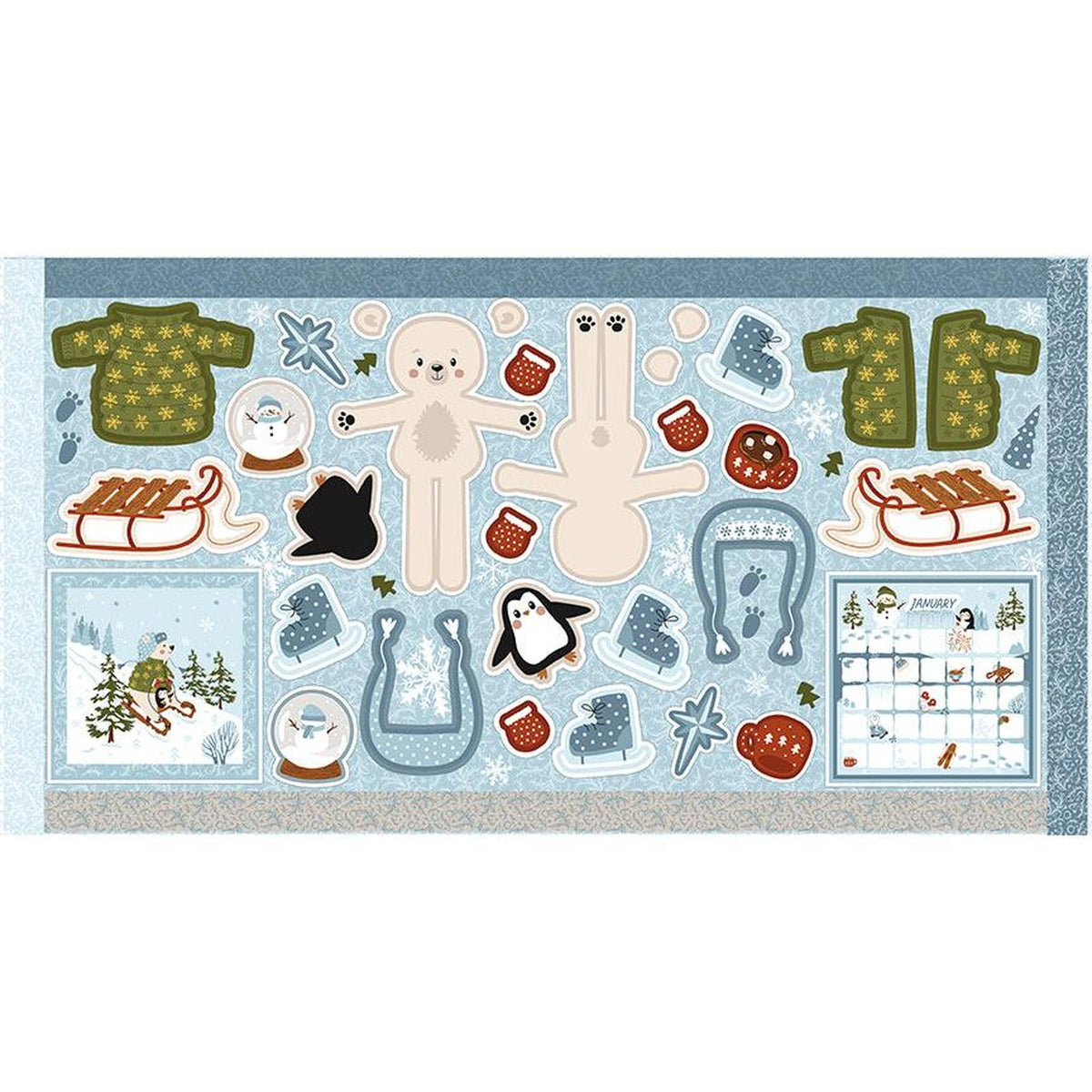 Story Animals Through The Year - January