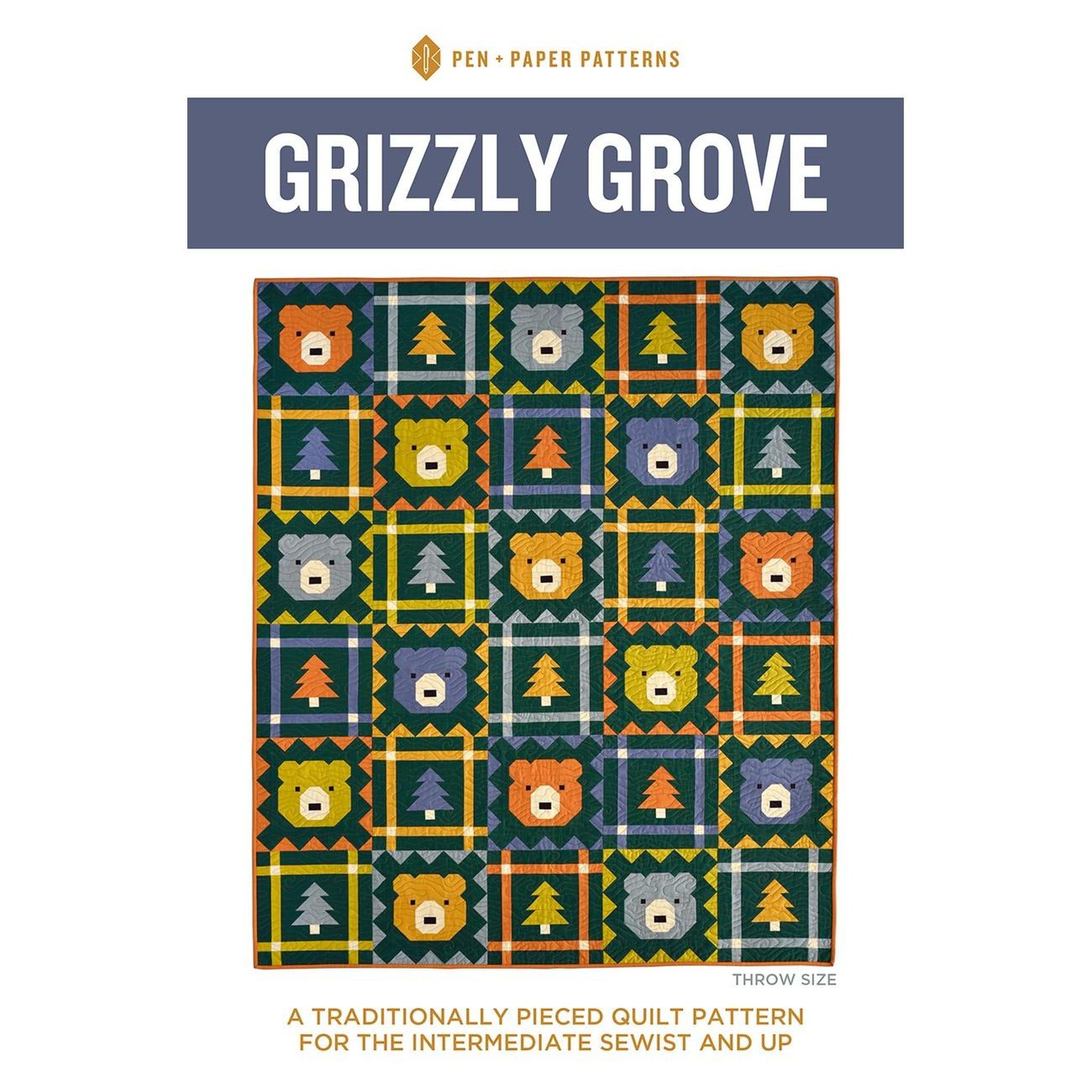 Grizzly Grove Quilt Pattern | Pen & Paper Patterns