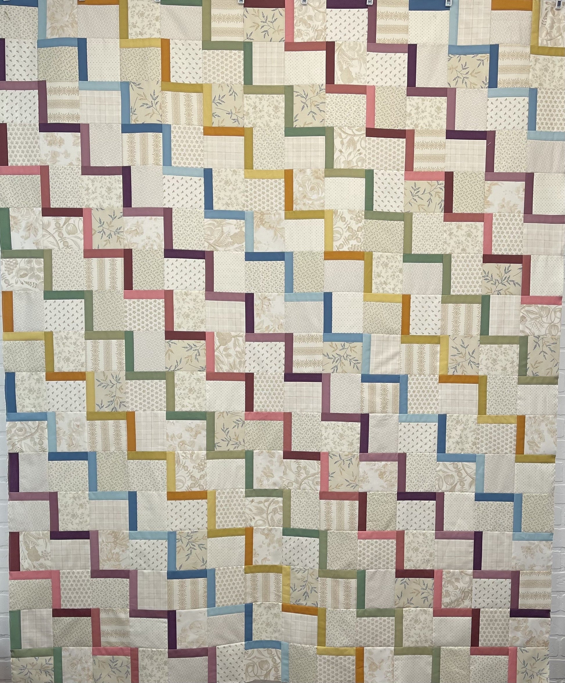 Kit: Seaweed in Seabreeze by Laundry Basket Quilts