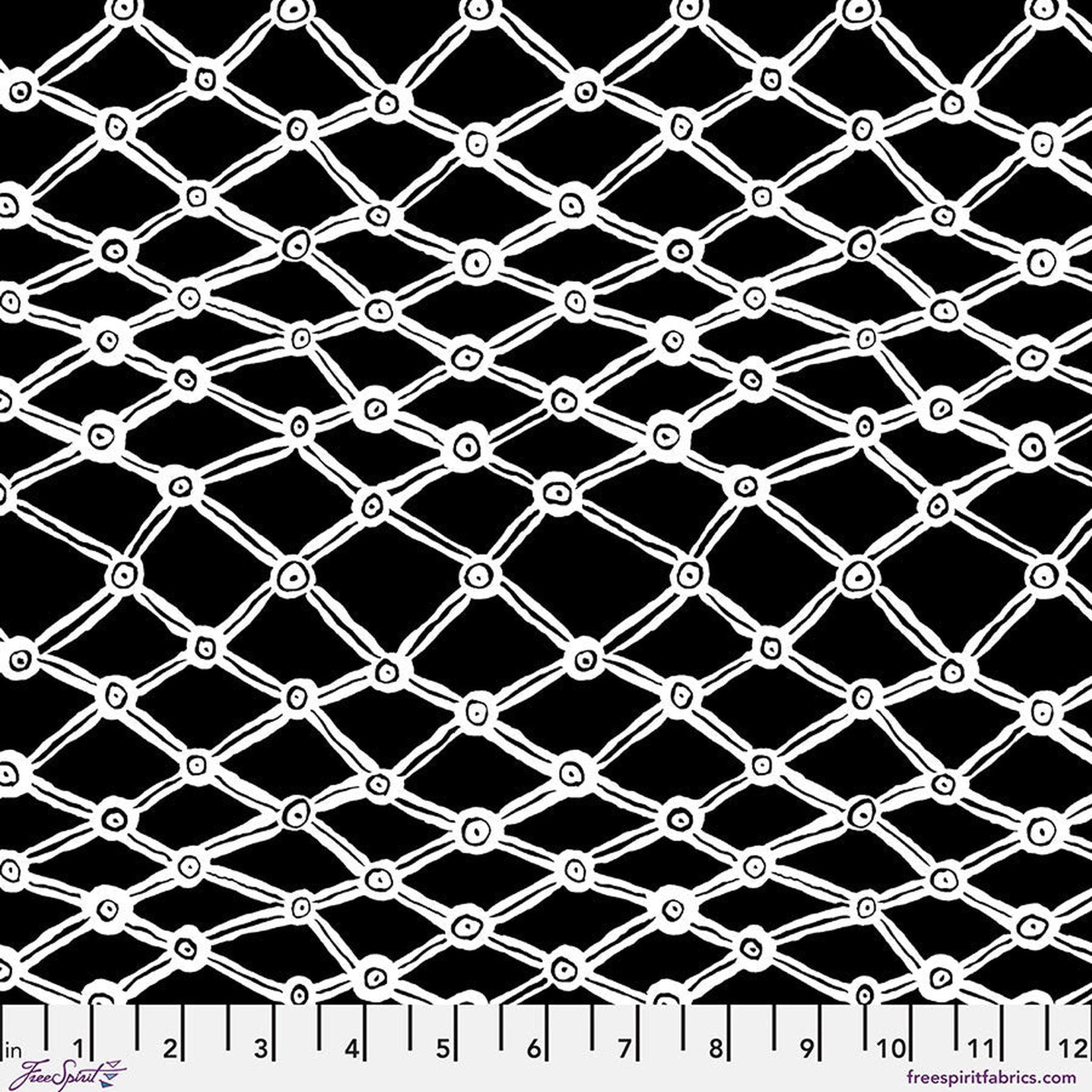 Kaffe Fassett Collective - Nets - Black-White
