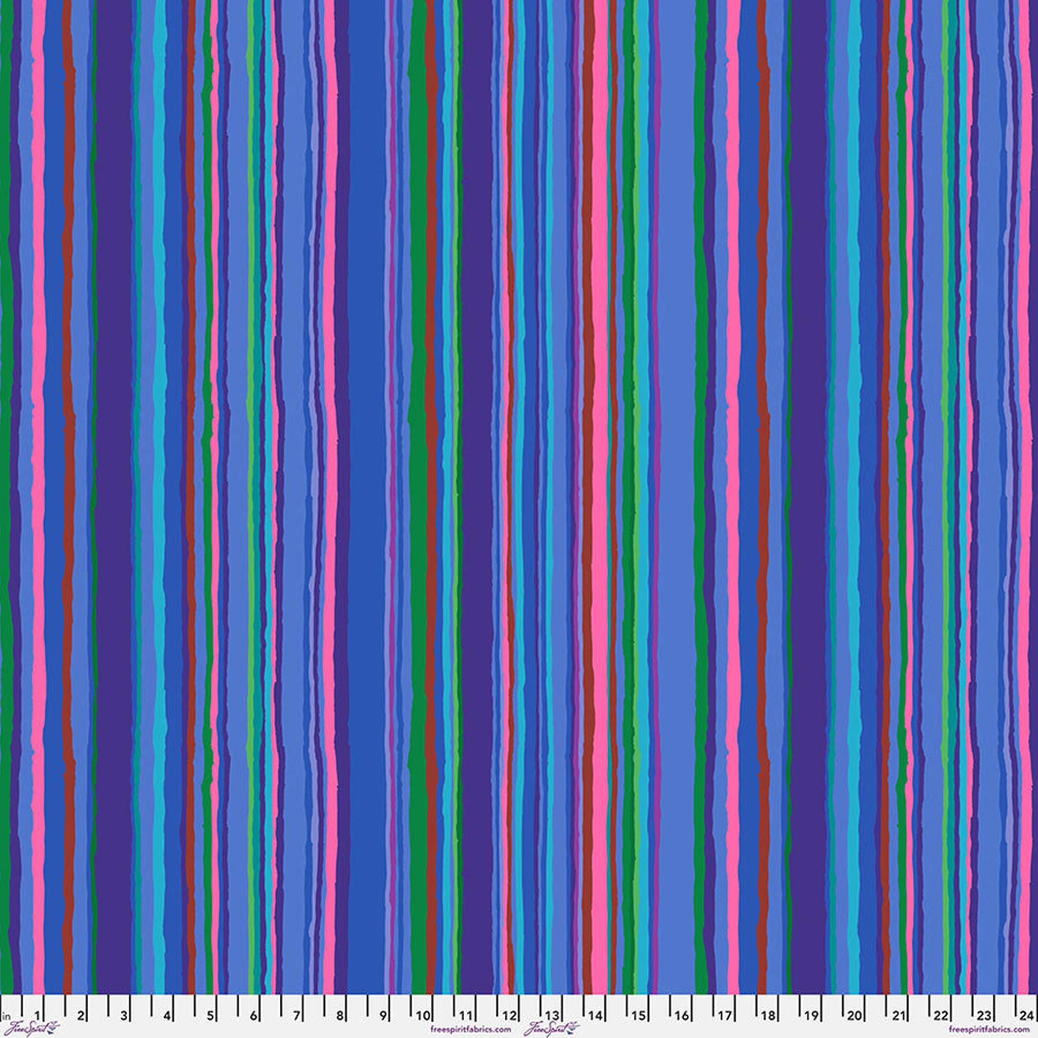 Kaffe Fassett Collective - Echo Stripe - Blue