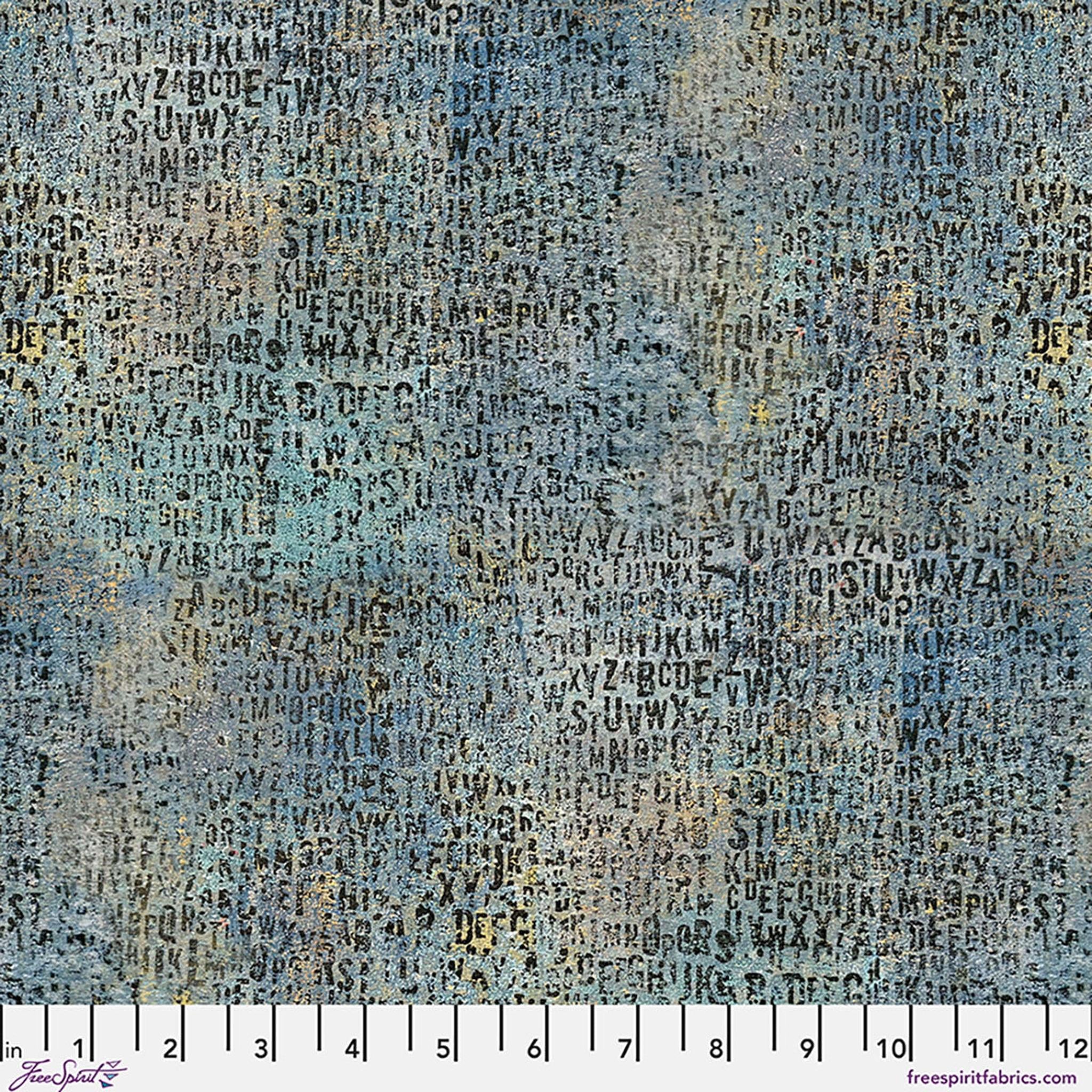 One Layer Away - Lots of Letters - Ocean