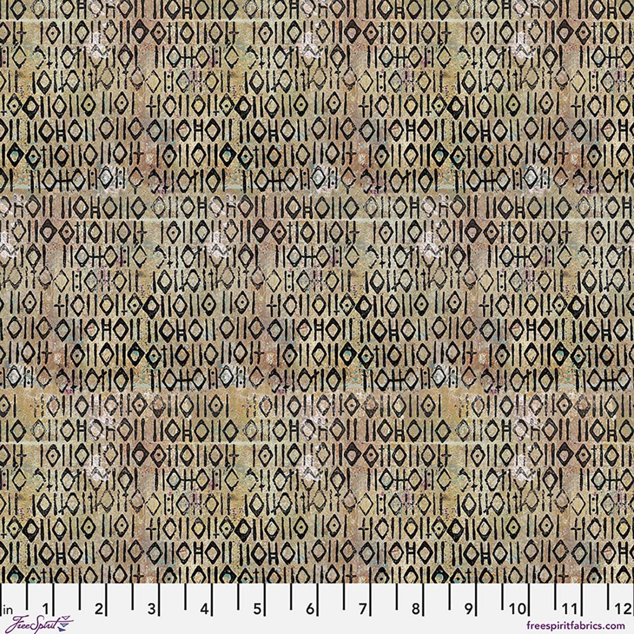 One Layer Away - Pictograph - Taupe