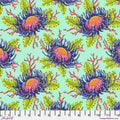 Apple Core (32") Floral Reef by Tula Pink - Friends & Anemones - Seafoam