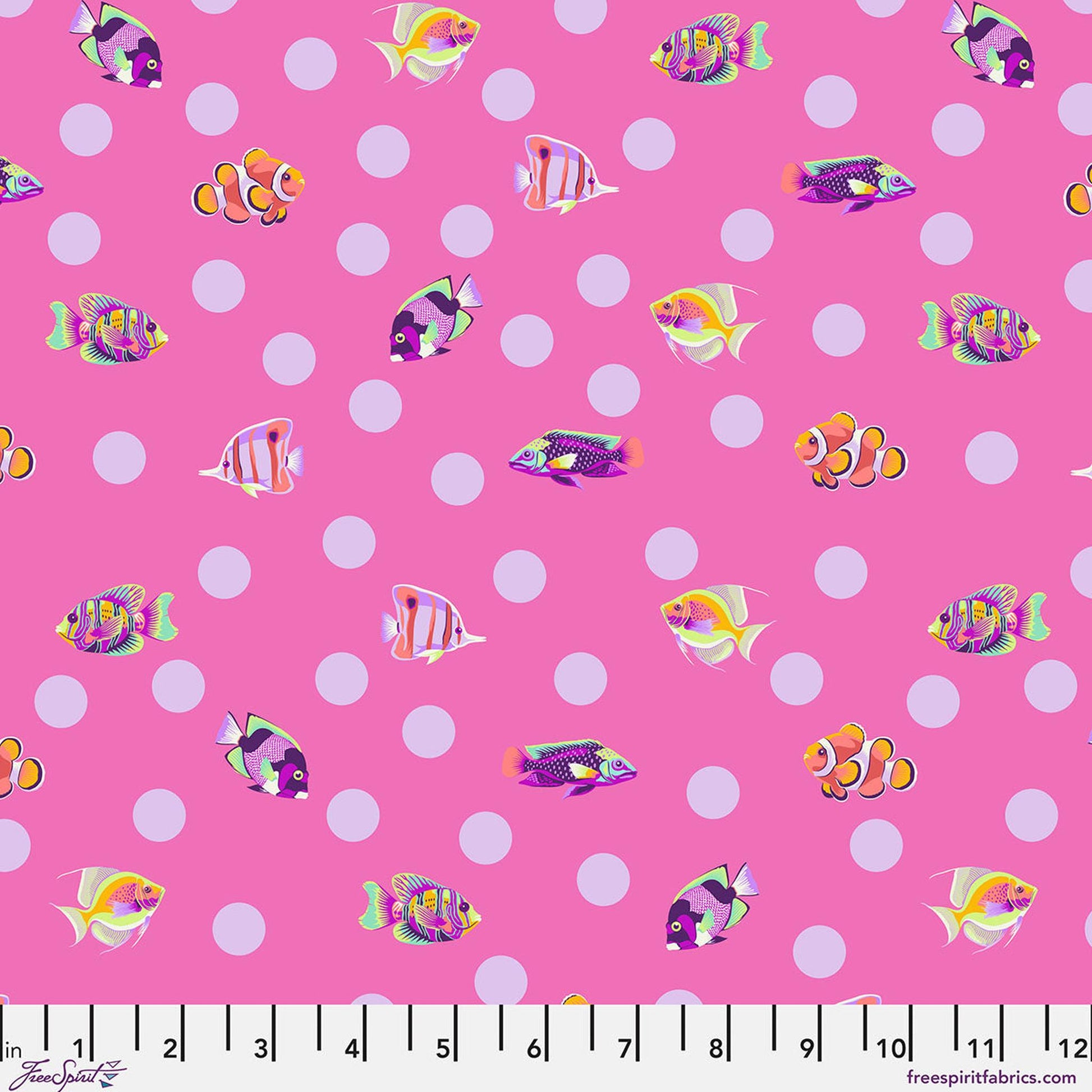 Floral Reef by Tula Pink - School Crossing - Delphine
